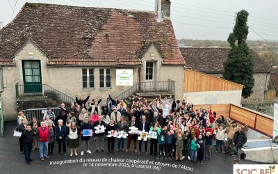🌟Inauguration du réseau de chaleur avec la SCIC Bois Energie Lot🌟
